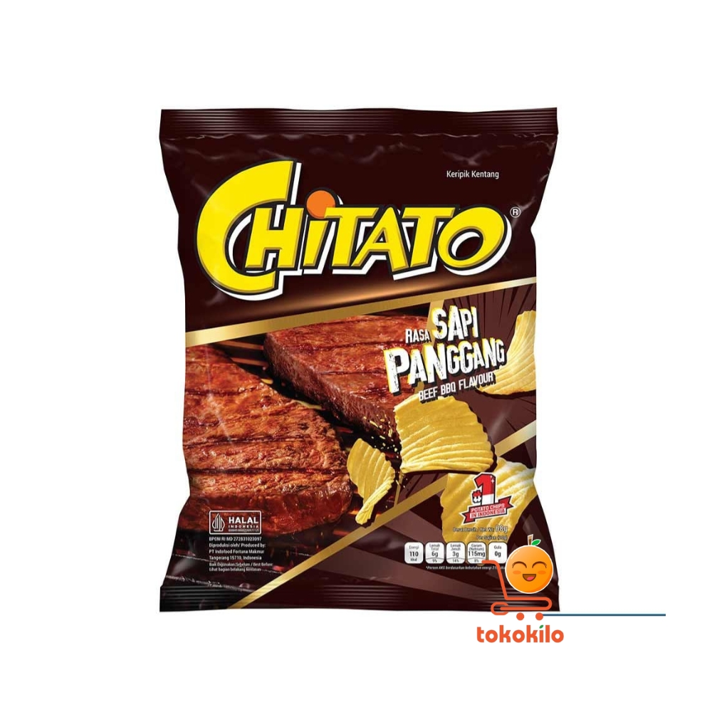 Chitato  Rasa Sapi Panggang 19.5gr, 35gr, 65gr, 120gr, 168gr