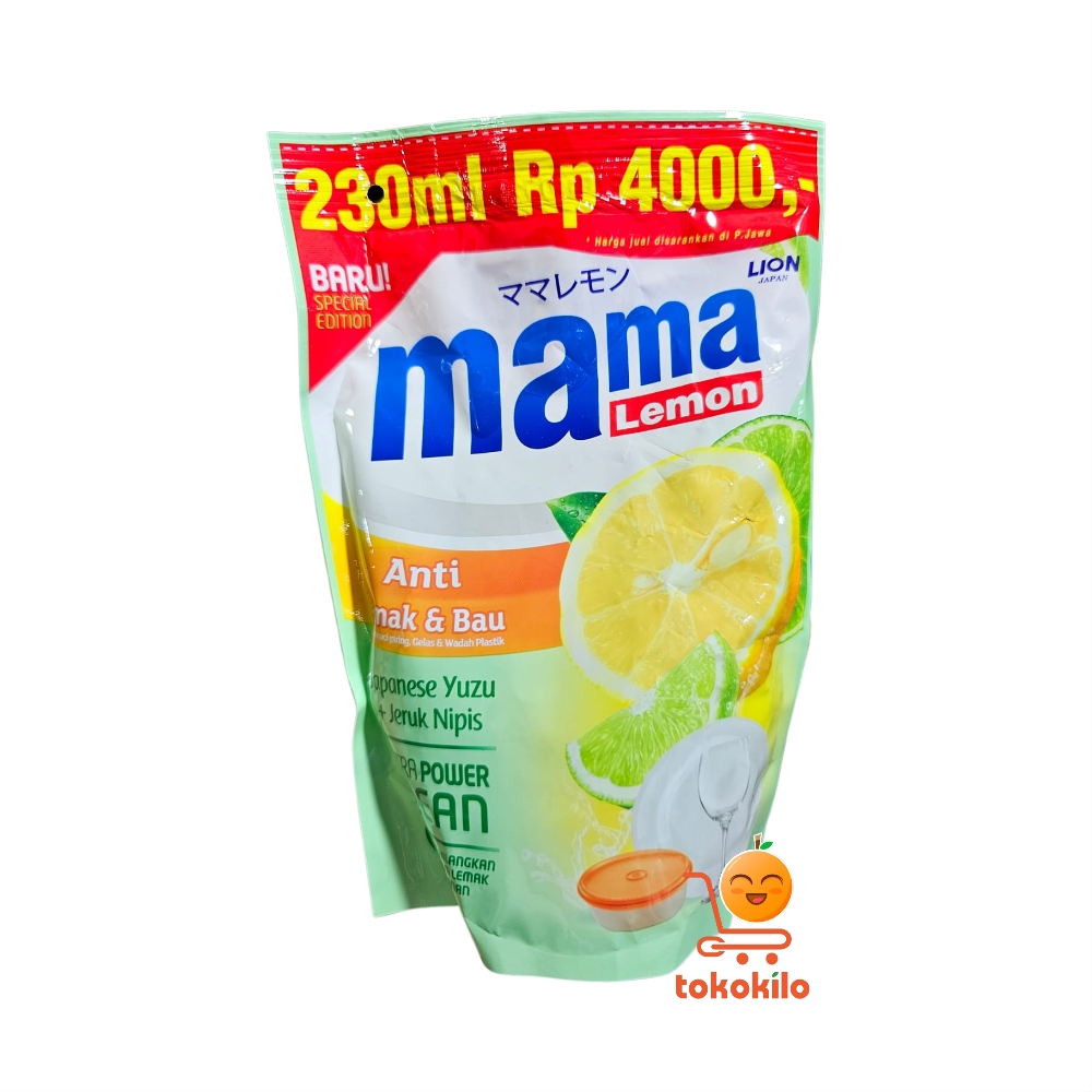 Mama Lemon Japanese Yuzu & Jeruk Nipis 230ml, 680ml