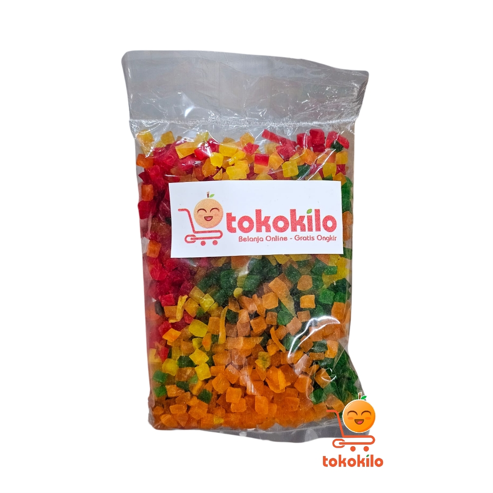 Topping Kue Warna-Warni Sukade 100gr