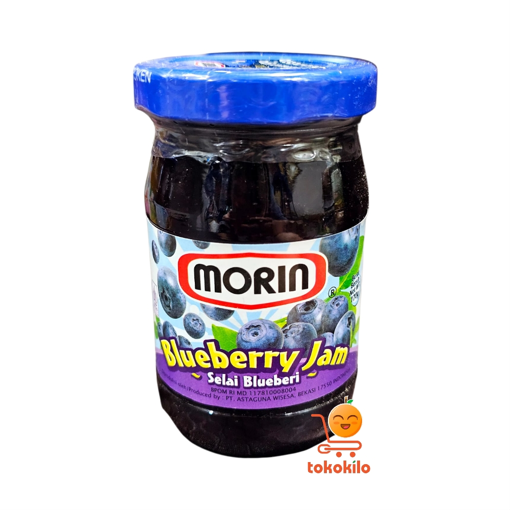 Morin Blueberry Jam (Selai Bluberi) 170gr