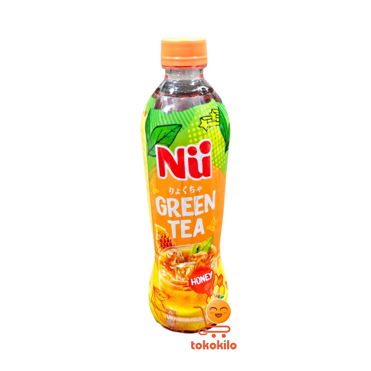 Niu Green Tea Honey 450ml