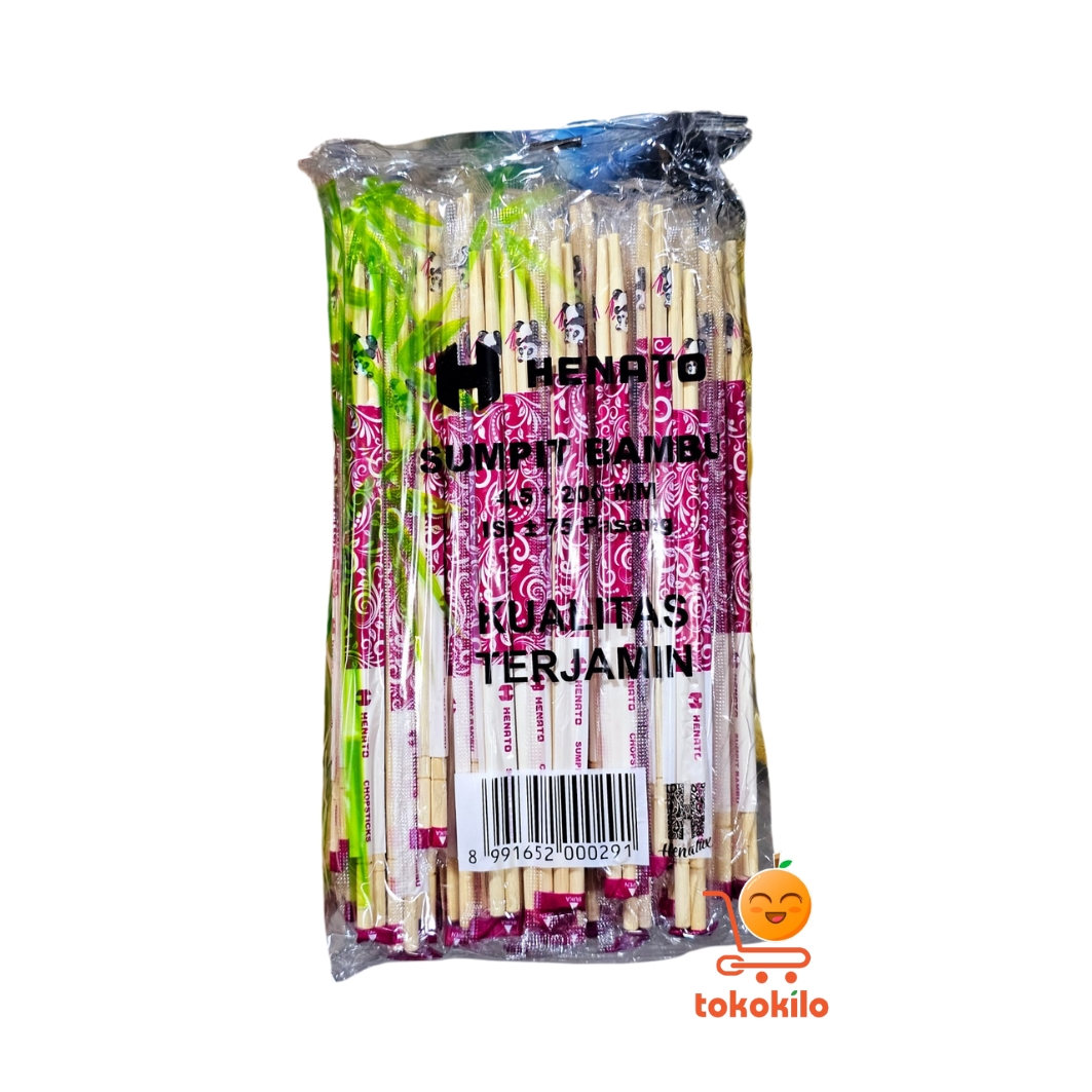 Sumpit Bambu Henato isi +-75 pcs