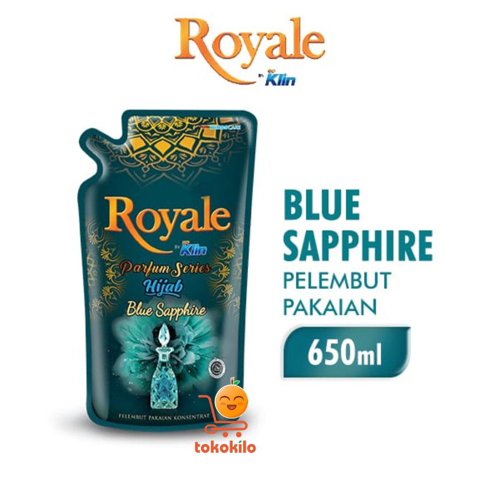 Royale Parfum Series by SoKlin Hijab Blue Sapphire 650ml