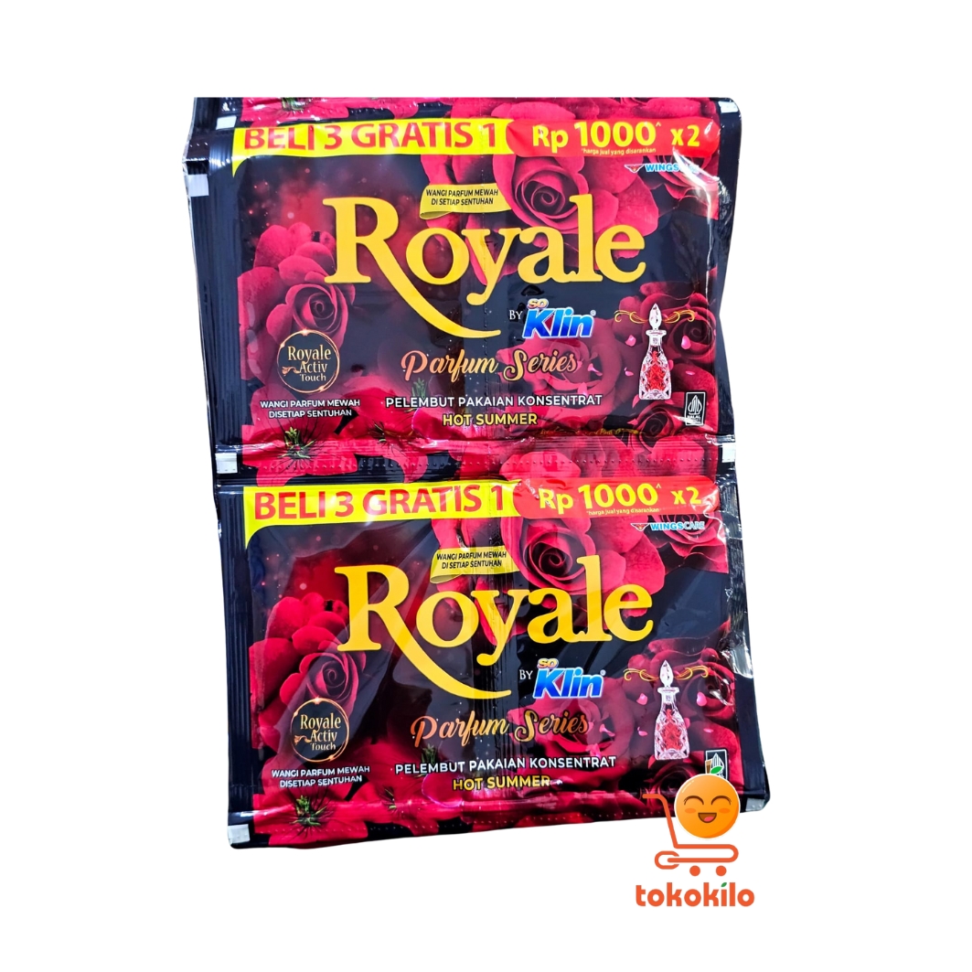 Royale Parfum Series by SoKlin Varian Hot Summer 52ml (1 Pack X 3 GRATIS 1)