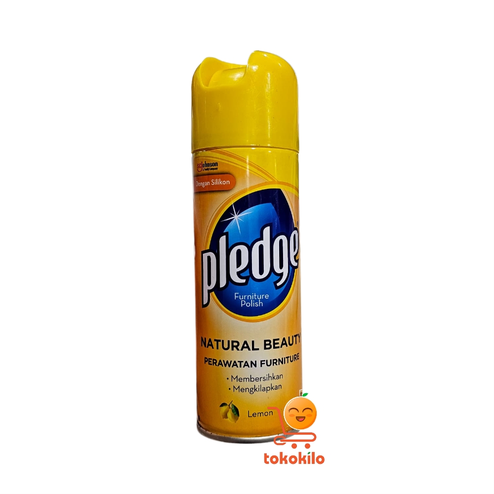 Pledge Furniture Polish Natural Beauty Aroma Lemon 160ml
