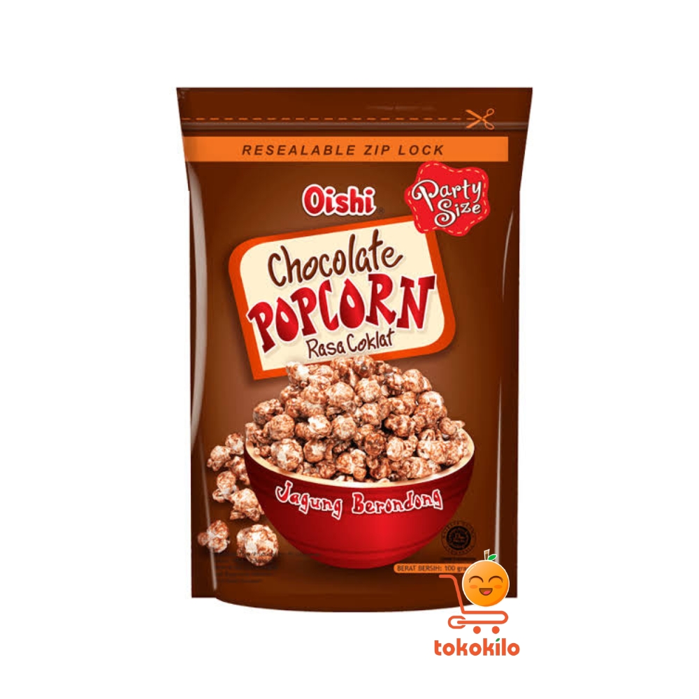 Oishi Chocolate Popcorn 100gr