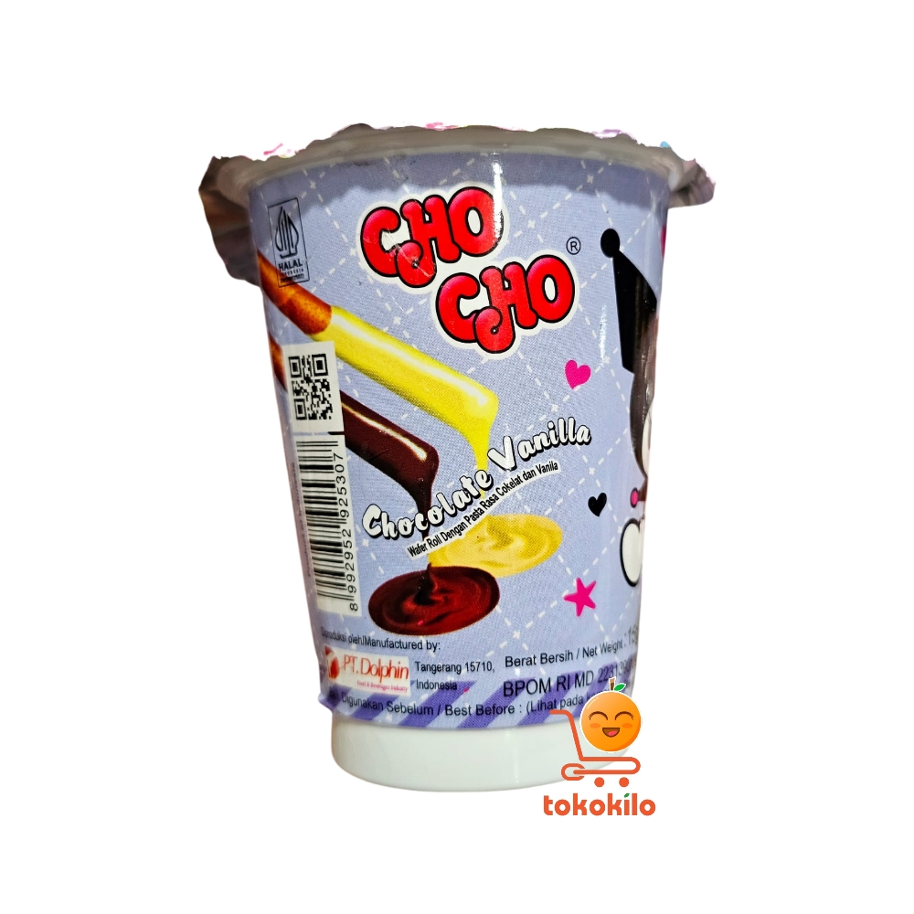 Cho Cho Snack Karakter Sanrio Rasa Cokelat Vanila 15gr