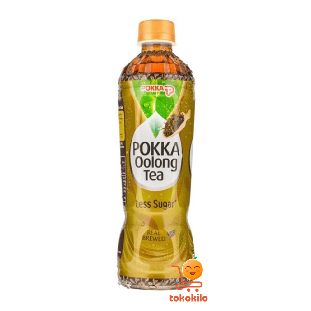 Pokka Oolong Tea Less Sugar 450ml