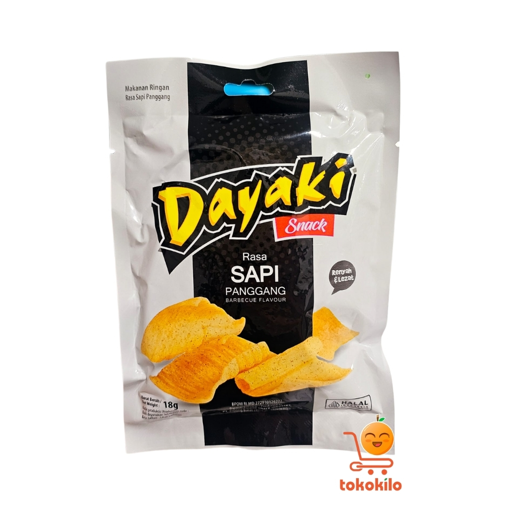 Dayaki Snack rasa sapi panggang 18gr