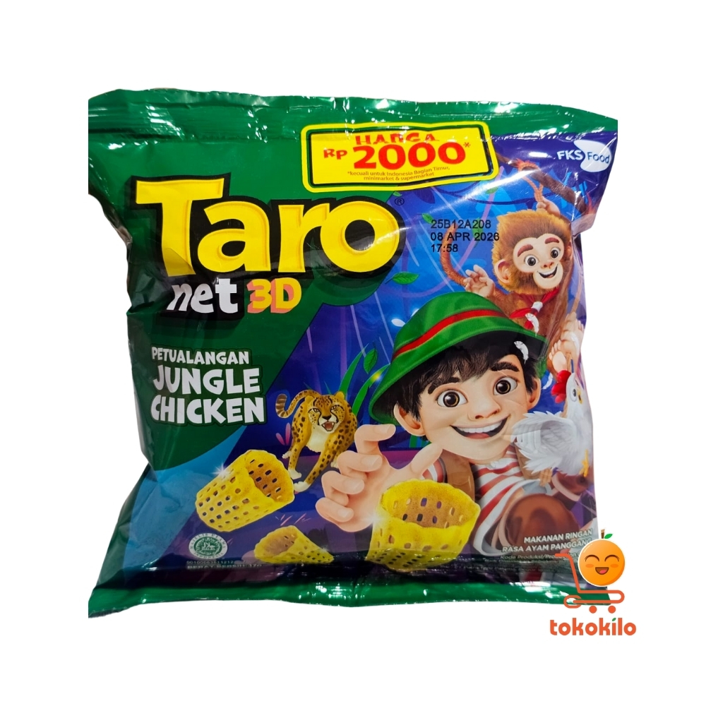 Taro Net 3D Petualangan Jungle Chicken (1 Renteng X 10pcs) 17gr
