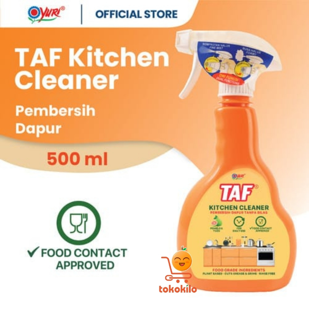 Pembersih Dapur Yuri Taf Kitchen Cleaner Spray 500ml