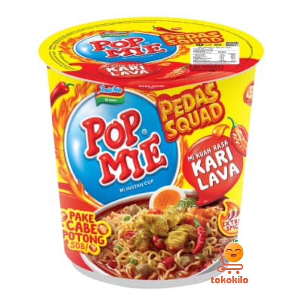 PopMie Instan Cup Kari Lava 79gr