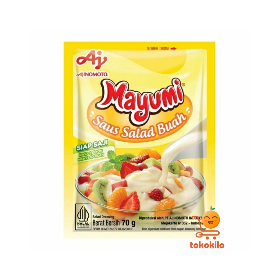 Mayumi Saus Cream Salad Dressing Buah 70gr