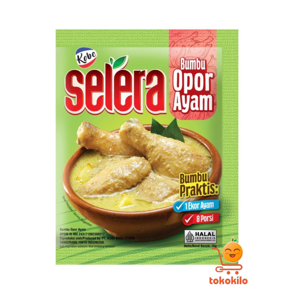 Kobe Selera Bumbu Opor Ayam 75gr (1 Renteng X 10bks)