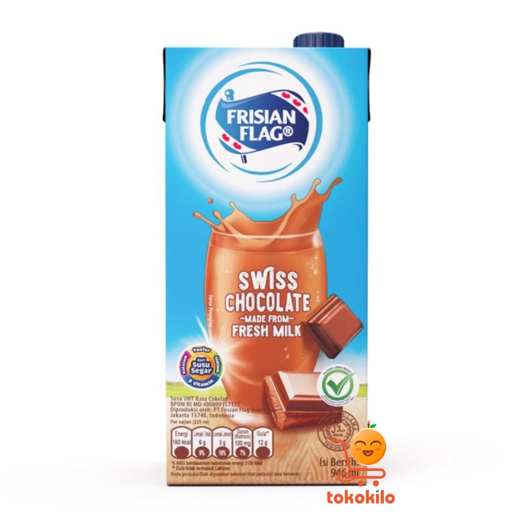 FrisianFlag Susu UHT Swiss Chocolate 946ml