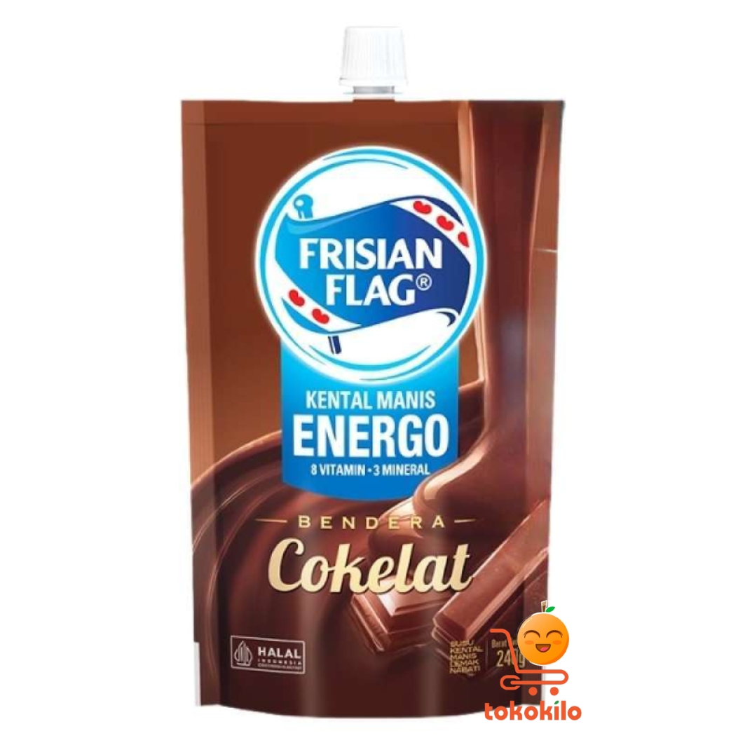 FrisianFlag Susu Kental Manis Energo Cokelat 240gr