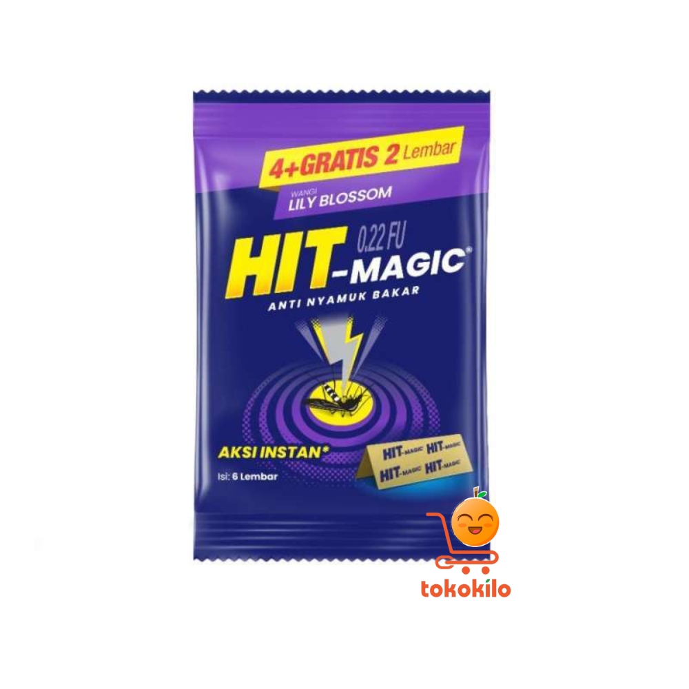 HIT Magic Kertas Anti Nyamuk Bakar 