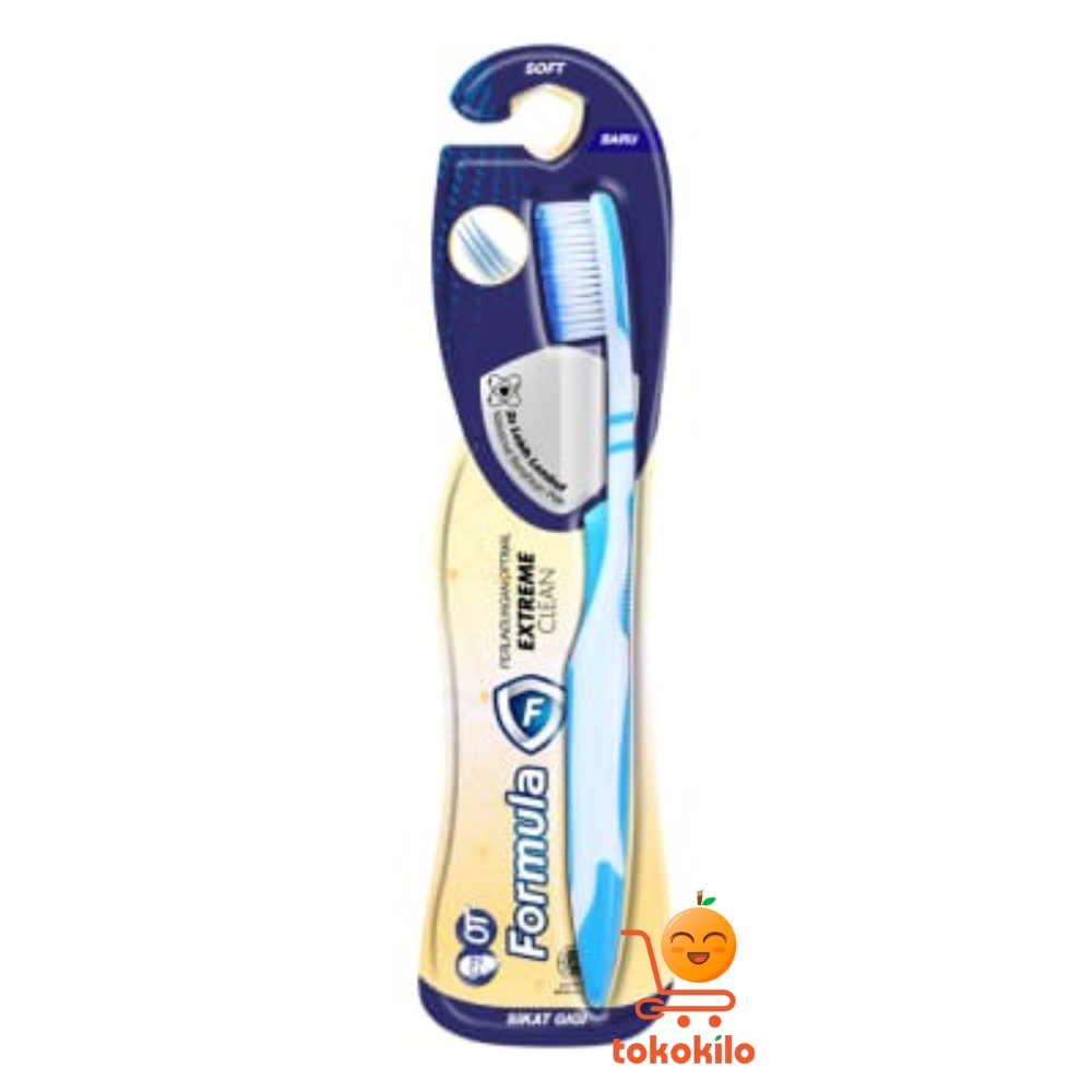 Sikat gigi Formula Platinum Protector Extreme Clean Soft 