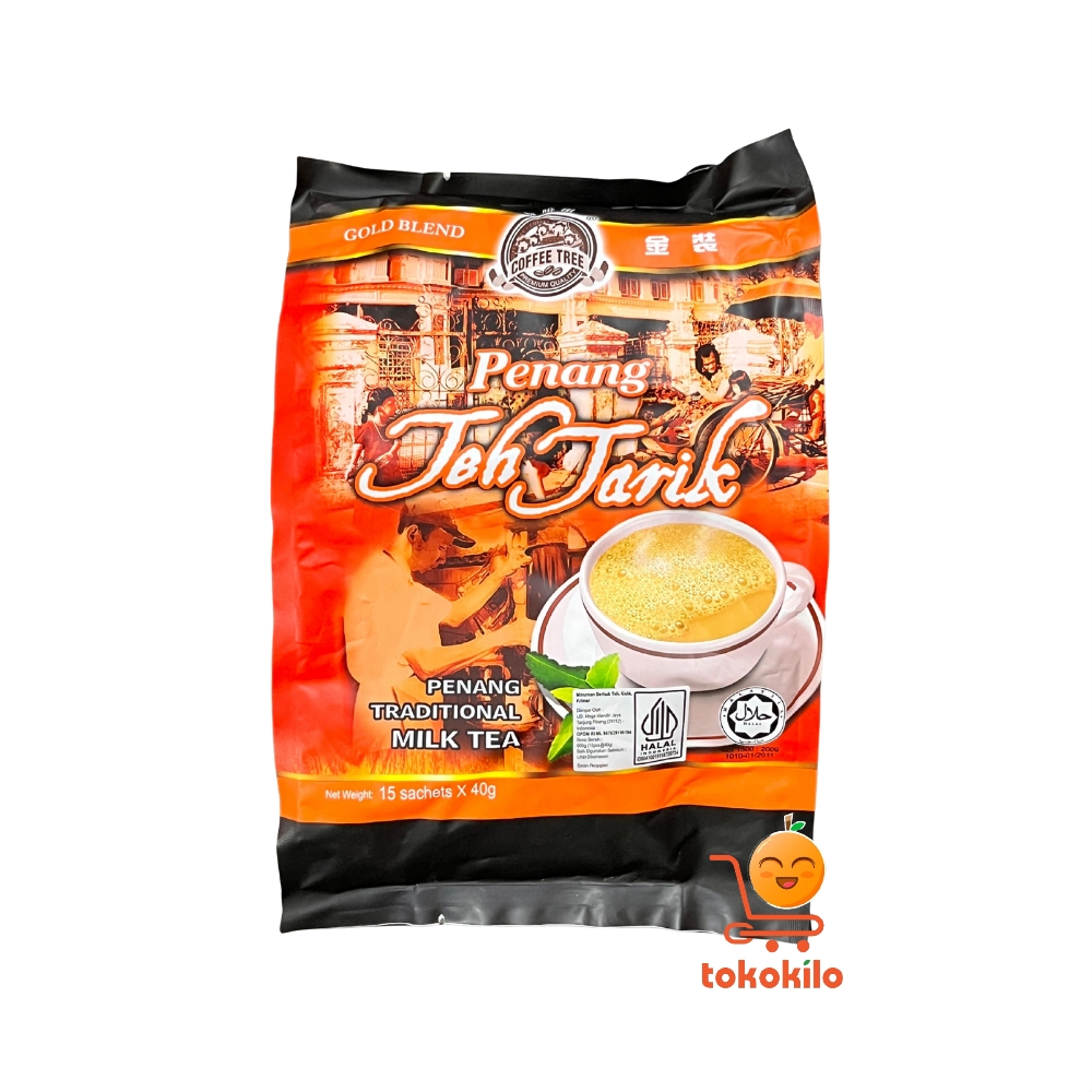 Coffee Tree Penang Teh Tarik (1 Pack X 15bks) 40gr