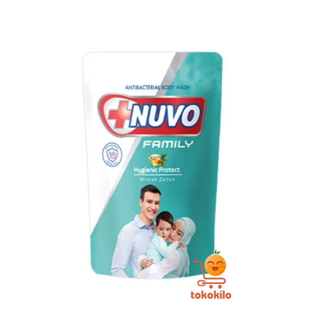 Nuvo Family Antibacterial Body Wash Varian Hygienic Protect 60ml