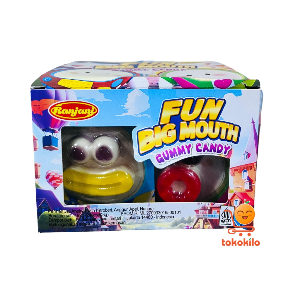 Permen Big Mouth Gummy 216gr